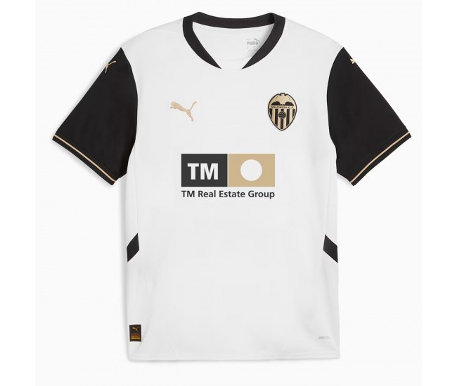 24-25 Valencia CF Mens Home Soccer Jersey