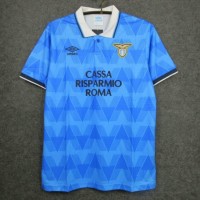 1989-1990 SS Lazio Home Retro Jersey 