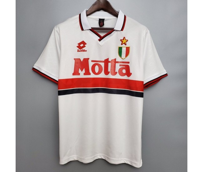1993-1994 AC Milan Away Retro Jersey 