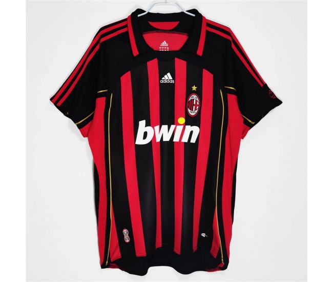 2006-2007 AC Milan Home Retro Jersey