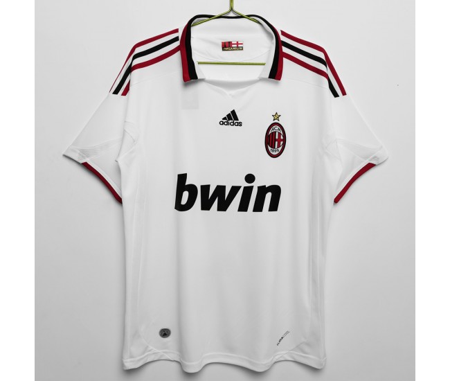 2009-2010 AC Milan Away Retro Jersey 