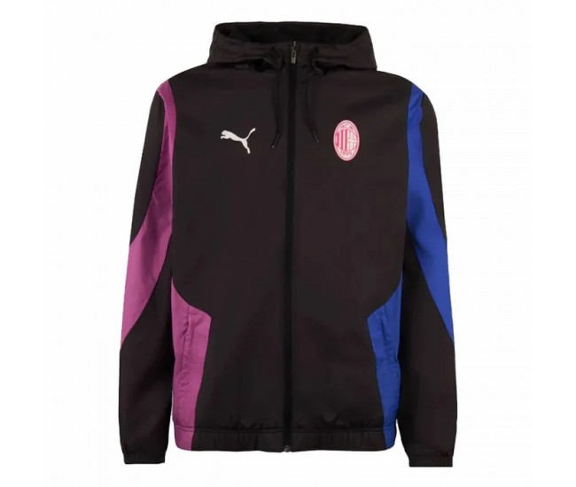 23-24 AC Milan Mens Pre-Match Woven Anthem Jacket