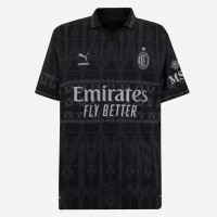 23-24 AC Milan X Pleasures Mens Dark Jersey