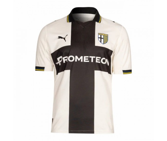 25-26 Parma Calcio 1913 Mens Home Soccer Jersey