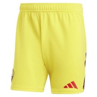 2023-24 AS Roma Mens Yelllow Goalkeeper Shorts