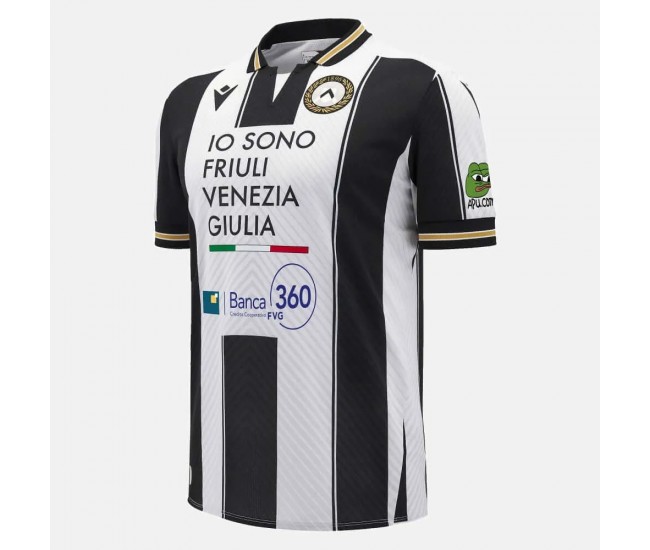 24-25 Udinese Calcio Mens Home Soccer Jersey
