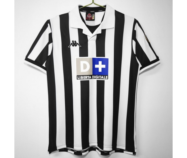 1998-1999 Juventus Home Retro Jersey 