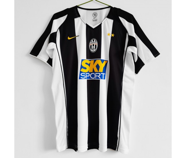 2004-2005 Juventus Home Retro Jersey 