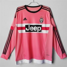 2015-2016 Juventus Long Sleeve Away Retro Jersey 