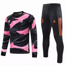 Juventus Football Technical Training Black Pink Tracksuit 2021