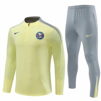 24-25 Club America Mens Yellow Training Technical Tracksuit
