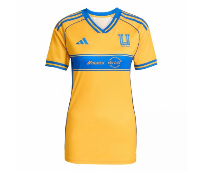 25-26 Tigres UANL Womens Home Soccer Jersey