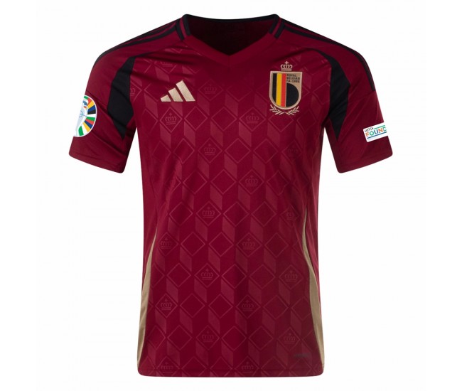 Euro 2024 Belgium Mens Home Jersey