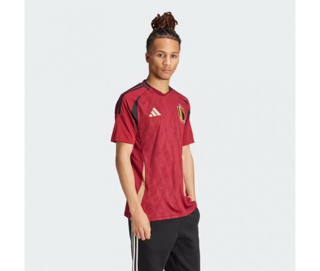 24-25 Belgium Mens Home Authentic Jersey