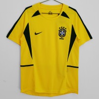 2002 Brazil Home Retro Jersey 
