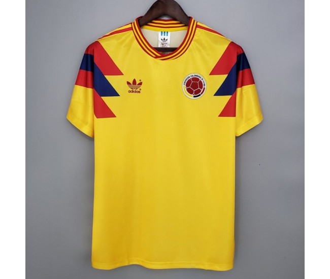 1990 Colombia Home Retro Jersey 