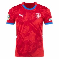 Euro 2024 Czechia Mens Home Jersey
