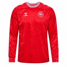 24-25 Denmark Mens Home Long Sleeve Jersey