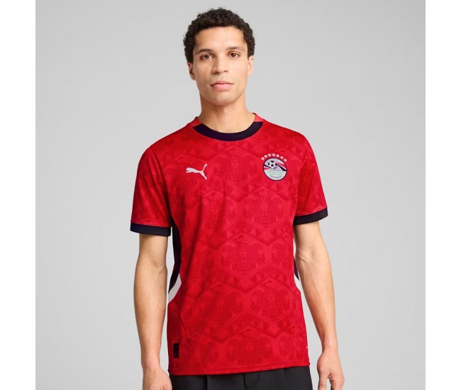 25-26 Egypt Mens Home Authentic Soccer Jersey