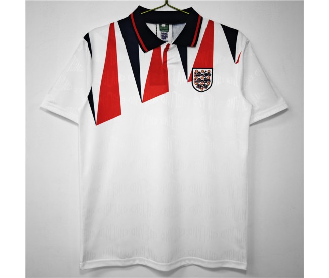 1992 England Home Retro Jersey 