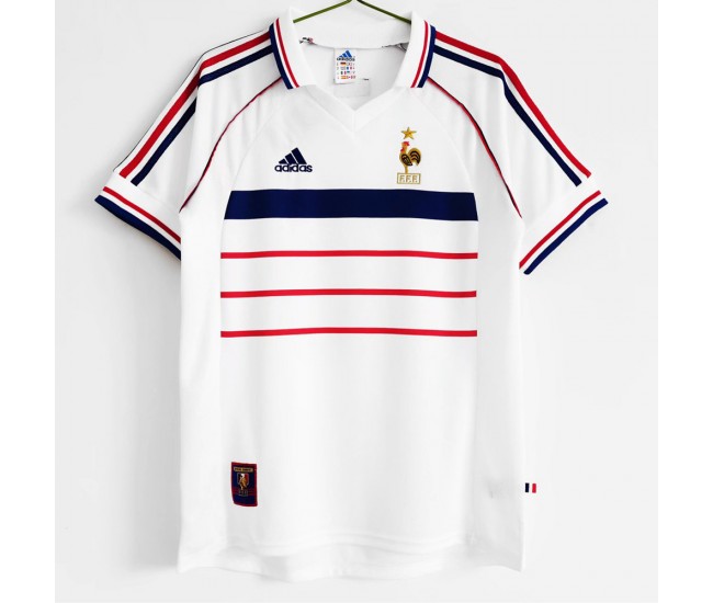 1998 France Away Retro Jersey 