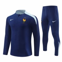 24-25 France National Team Mens Navy Training Technical Tracksuit
