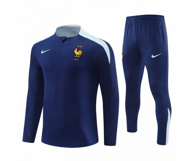 24-25 France National Team Mens Navy Training Technical Tracksuit