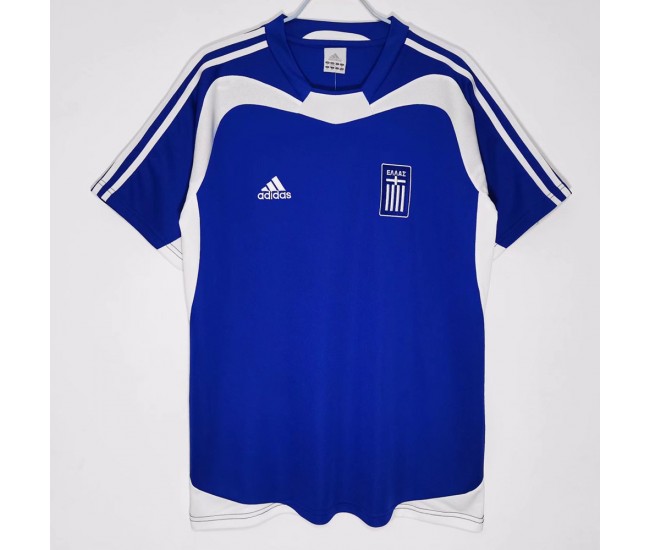 2004 Greece Home Retro Jersey 