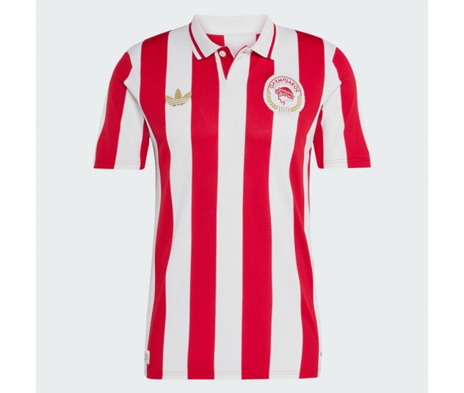 24-25 Olympiacos Piraeus Mens Home Soccer Jersey 