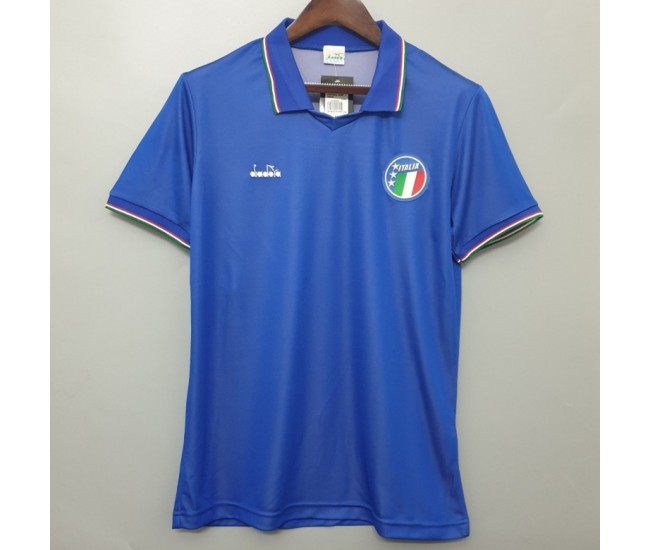 1990 Italy Home Retro Jersey 
