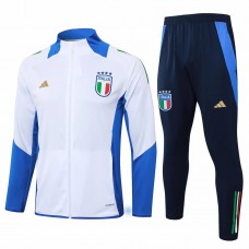 24-25 Italy Mens White Training Presentation Tracksuit