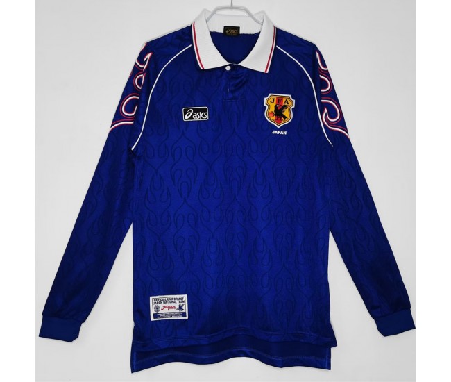 1998 Japan Long Sleeve Home Retro Jersey 