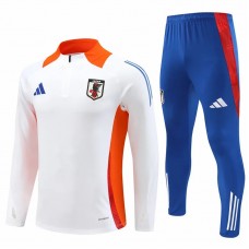 24-25 Japan Mens White Training Technical Tracksuit