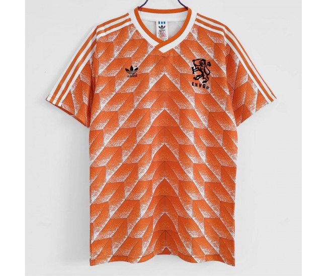 1988 Netherlands National Team Home Retro Jersey 