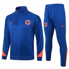 24-25 Netherlands Mens Blue Training Presentation Tracksuit
