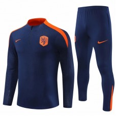 23-24 Netherlands Mens Navy Training Technical Tracksuit