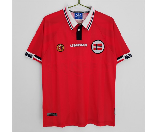  1998-1999 Norway Home Retro Jersey