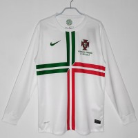 2012-2013 Portugal Long Sleeve Away Retro Jersey 