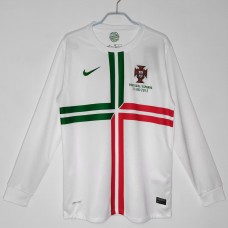 2012-2013 Portugal Long Sleeve Away Retro Jersey 