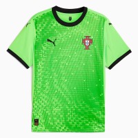 25-26 Portugal Mens Goalkeeper Green Soccer Jersey