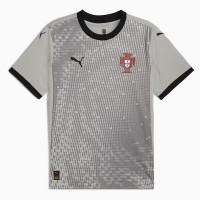 25-26 Portugal Mens Goalkeeper Gray Soccer Jersey