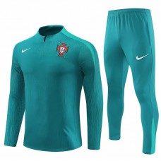 24-25 Portugal National Team Mens Mint Green Training Technical Tracksuit