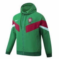 24-25 Portugal Mens Hooded Windbreaker