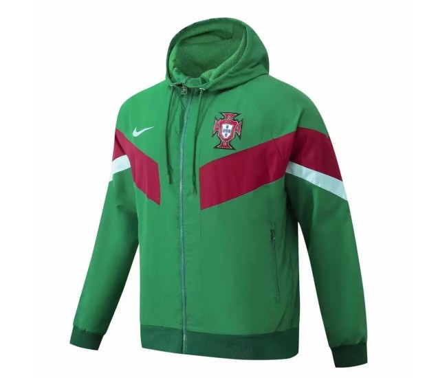 24-25 Portugal Mens Hooded Windbreaker