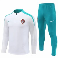 24-25 Portugal National Team Mens White Training Technical Tracksuit