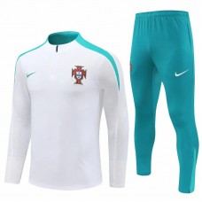 24-25 Portugal National Team Mens White Training Technical Tracksuit