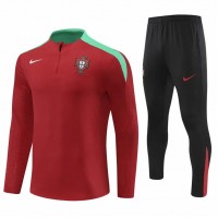 23-24 Portugal National Team Mens Red Training Technical Tracksuit