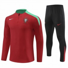 23-24 Portugal National Team Mens Red Training Technical Tracksuit