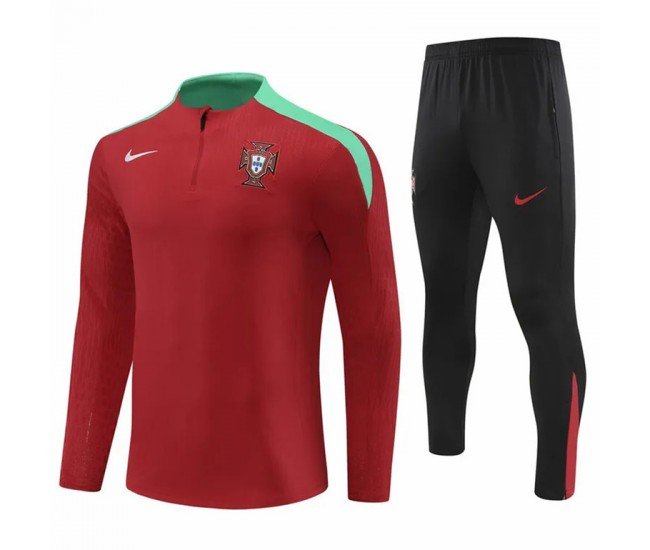 23-24 Portugal National Team Mens Red Training Technical Tracksuit