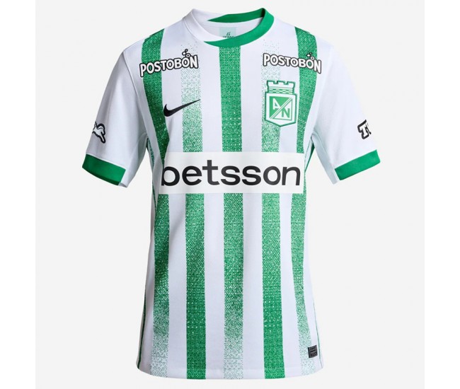 25-26 Atletico Nacional Mens Home Soccer Jersey